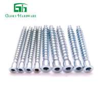 china hexagonal screw or Pozi-slotted thumb pozi screw